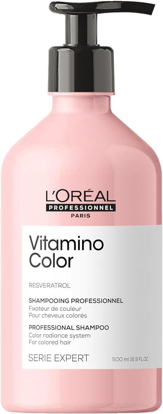 L'Oréal Professionnel | Colour Fixing Shampoo for Coloured Hair, Vitamino Colour, Expert Series, 500 ml