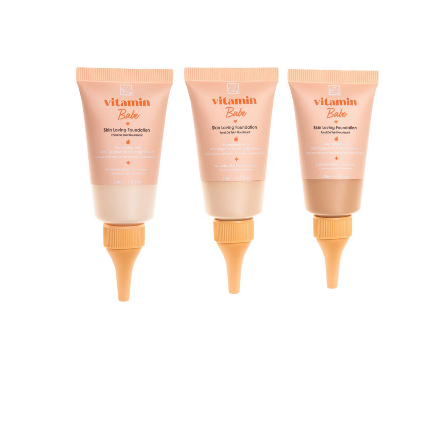 Vitamin Babe Foundation - pack of 3