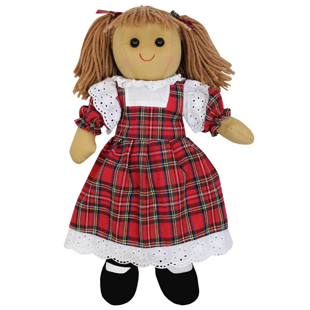 Tartan Dress Rag Doll