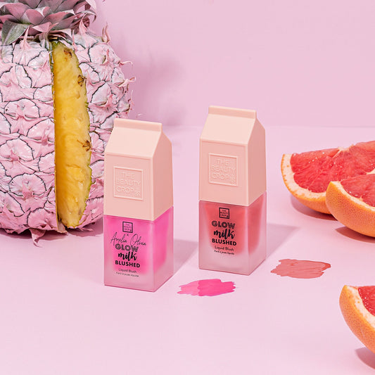 Glow Milk Blushed Duo: Pink Pineapple and Glistening Grapefruit