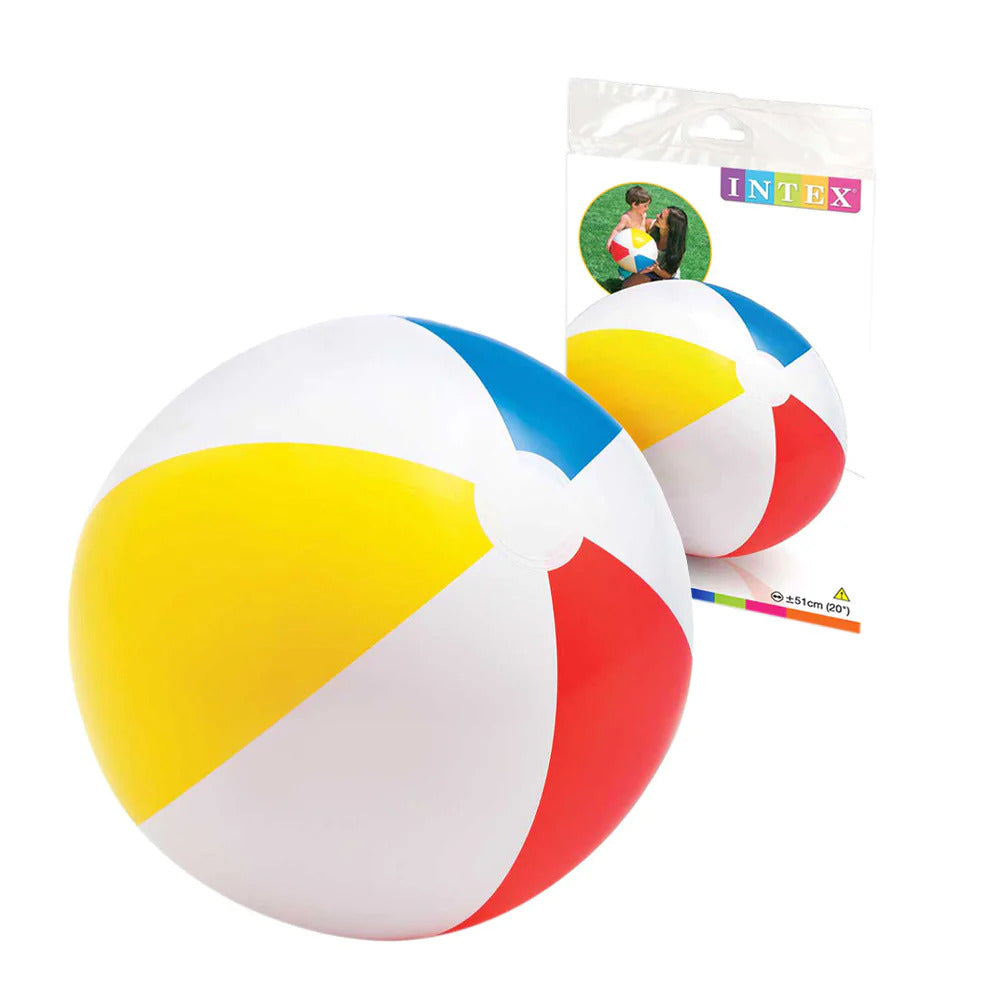 Intex Wet Set Collection Glossy Panel 20" Beach Ball