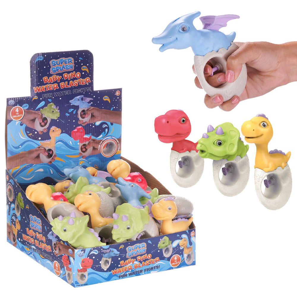 Super Splash Baby Dinosaur 5" Water Blaster