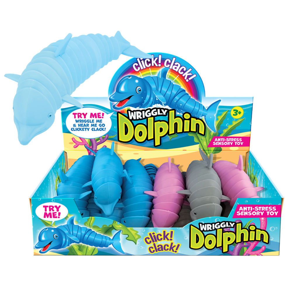 Wriggly Dolphin 7" Fidget Sensory Toy