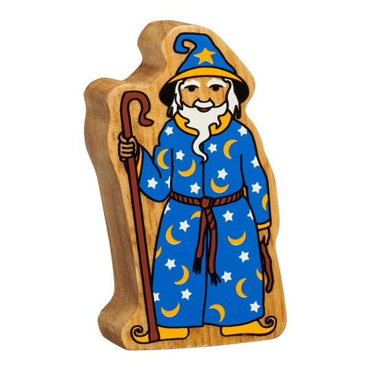 Wizard Wooden Figure